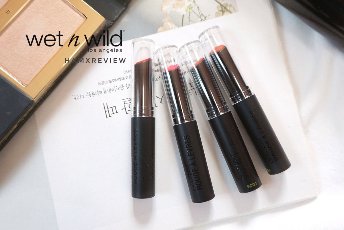 Hamkdy_'s tweet photo. ลิป Wet n Wild รุ่นใหม่ล่าสุด! บอกเลยว่าต้องลอง แท่งเล็กเรียวๆ หัวตัด เป็นแมทที่สีชัด เนื้อดีมากก เบลนแล้วสวยสุดๆ ที่แรกยังไม่ค่อยว้าว แต่พอลงที่ปากแล้วว้าวเลยฮือ สวยมากก ใครชอบทาสีแดง หรือส้มอิฐๆ แนะนำสี 222E กับ 813B ค่า💓 #ไว้รีวิวห้ามขายของโว้ยย https://t.co/MtZ6caQYb6