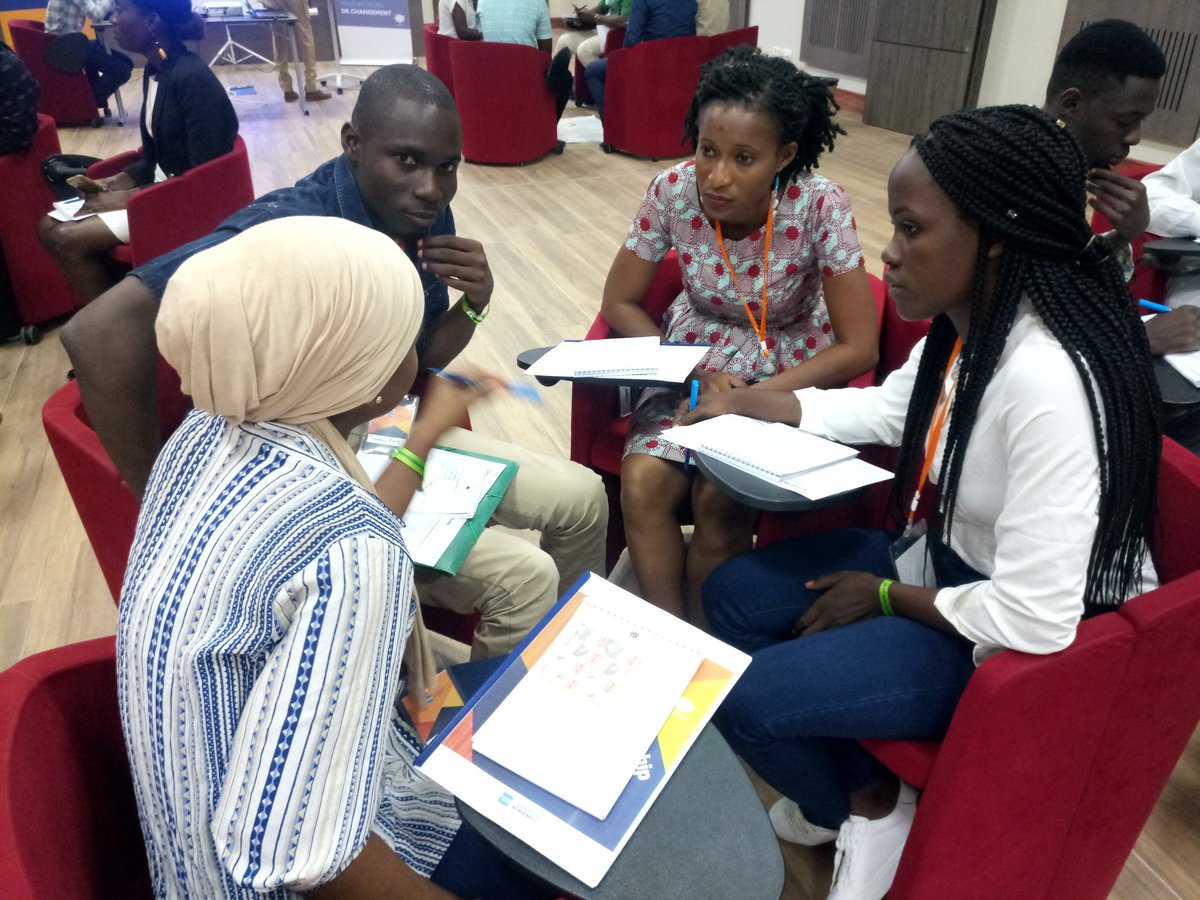 ashokaafriquefr's tweet photo. "On est créatif que quand on est contraint" #amexlead #SocEnt @AshokaAfriqueFr @AshokaAfrica https://t.co/7rK40x6trZ