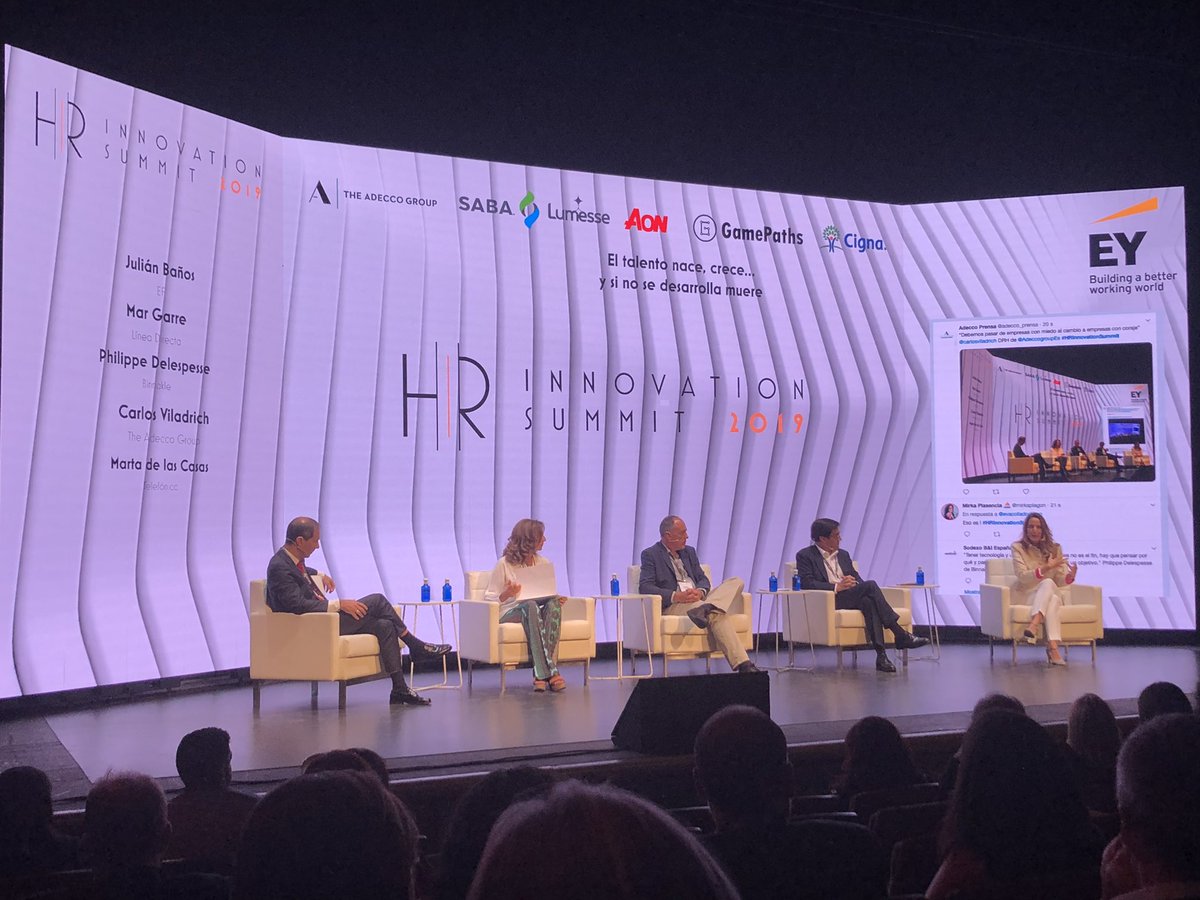 “El talento nace, crece... y si no se desarrolla muere” - #DesarolloProfessional #Digital #HRInnovationSummit                             <a href="/AdeccoGroup/">The Adecco Group</a> <a href="/LineaDirecta_es/">Línea Directa</a>  <a href="/Telefonica/">Telefónica</a> <a href="/ODILO_ES/">ODILO</a>