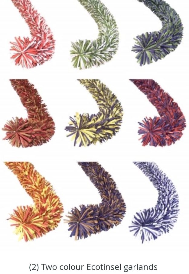 ecotinsel's tweet photo. Environmentally friendly tinsel - that’s what we do &amp; we call it #Ecotinsel ♻️💚 it’s made from #recycled paper, is fully 100% #plasticfree &amp; fully #recyclable #handcrafted 🌎💚#ActOnClimate #plasticpollution https://t.co/crtyOmedv5