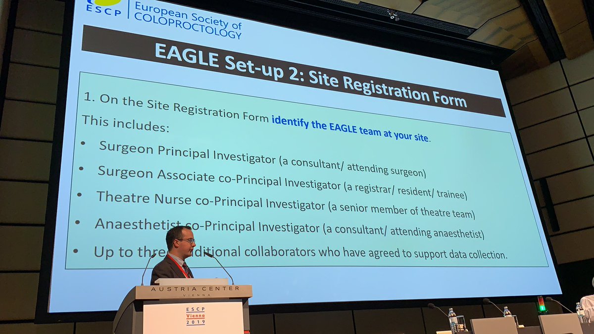 EagleEscp's tweet photo. Step 2 is to identify a surgeon PI, associate co-PI (e.g. trainee surgeon), Theatre Nurse and an Anaesthetist co-PI as part of the #EAGLEstudy site registration form @dnepo https://t.co/iSzbiF1LgA