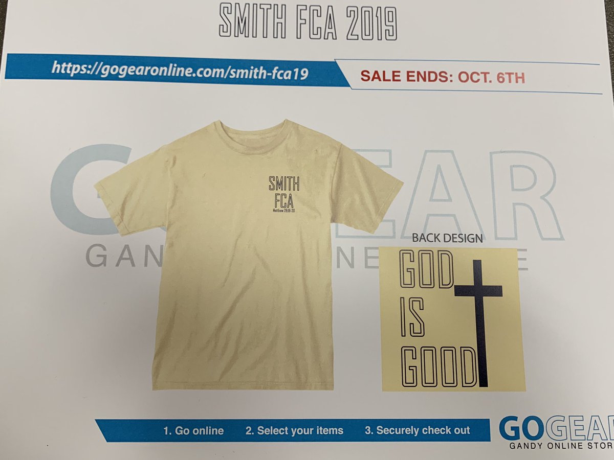 Smith_FCA's tweet photo. T-shirts on SALE until October 6 https://t.co/jDzW3oYp8D