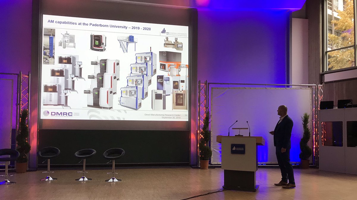 SICPaderborn's tweet image. #10yDMRC Dr. Christian Lindemann, Geschäftsführer des #DMRC, schaut zurück und wagt einen Blick in die Zukunft des #AdditiveManufacturing an der Universität Paderborn @unipb 😉Zitat: Was ist das aDMRC? 10-years-dmrc.com #AM #3Ddruck #3Dprinting