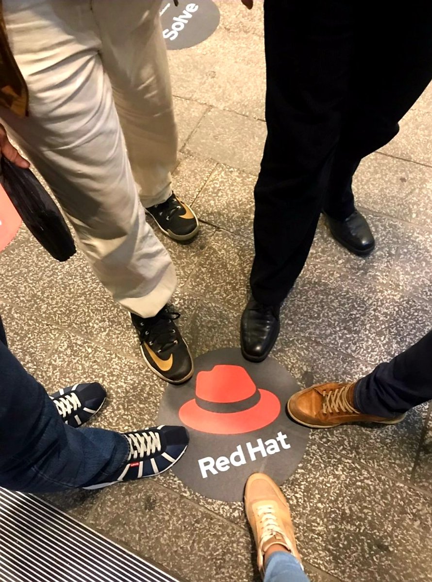 alxdini's tweet image. Thats' one small step for 5 people, one giant leap for @IBMCCtr and @RedHat 😁
Thanks a lot @redhatopen guys, it was really nice to meet you! #rhte2019 #HybridCloud #IBMLinuxONE