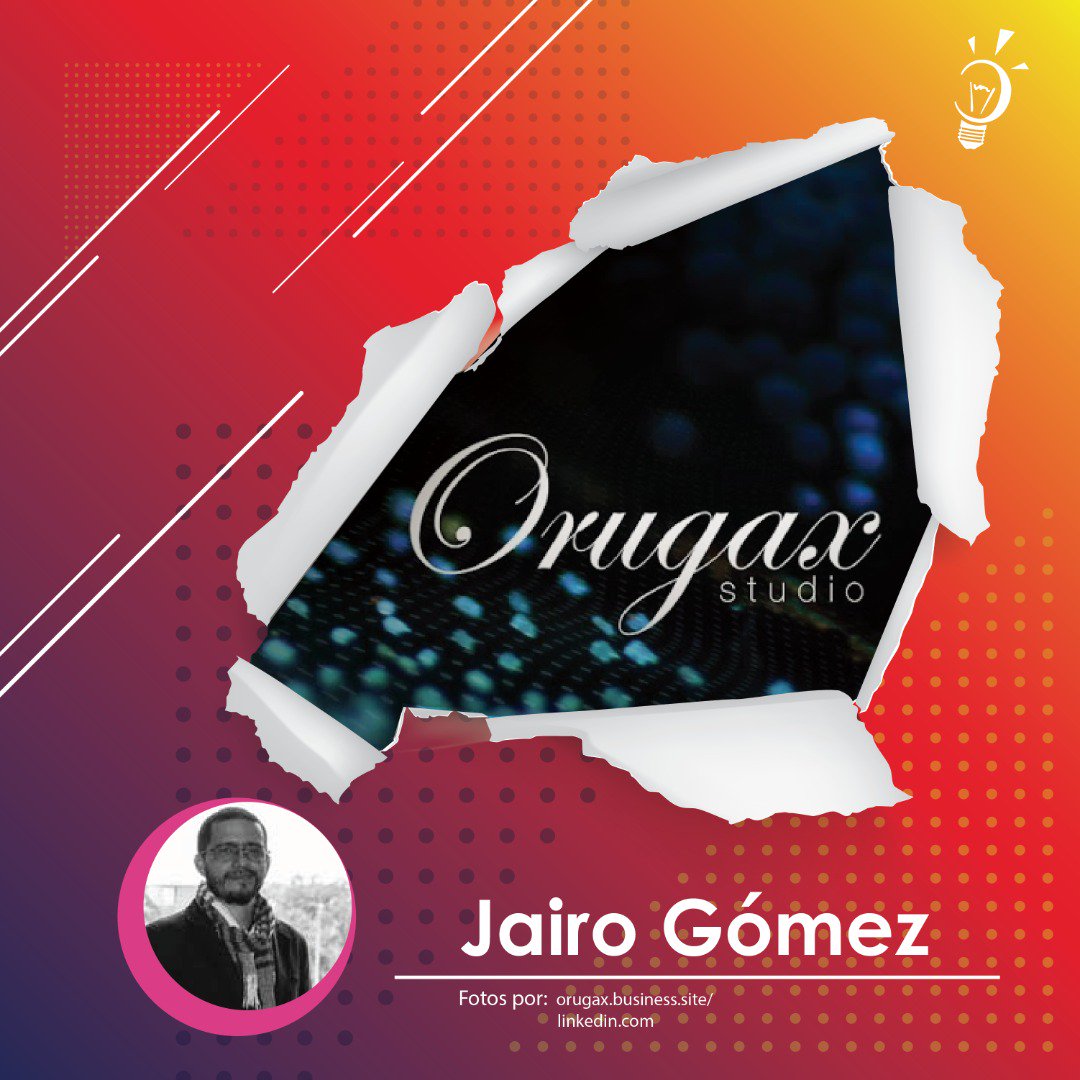 CorpoCREATON's tweet photo. Jairo Gómez (#Colombia) es el CEO, Project Manager y Director General de la Agencia Colombiana @orugax_studio, que bajo los principios de simplicidad y consistencia, presta servicios de diseño gráfico y fotografía artística, publicitaria y periodística.
#clientesvisuales #creatón https://t.co/EYJLIdloaG