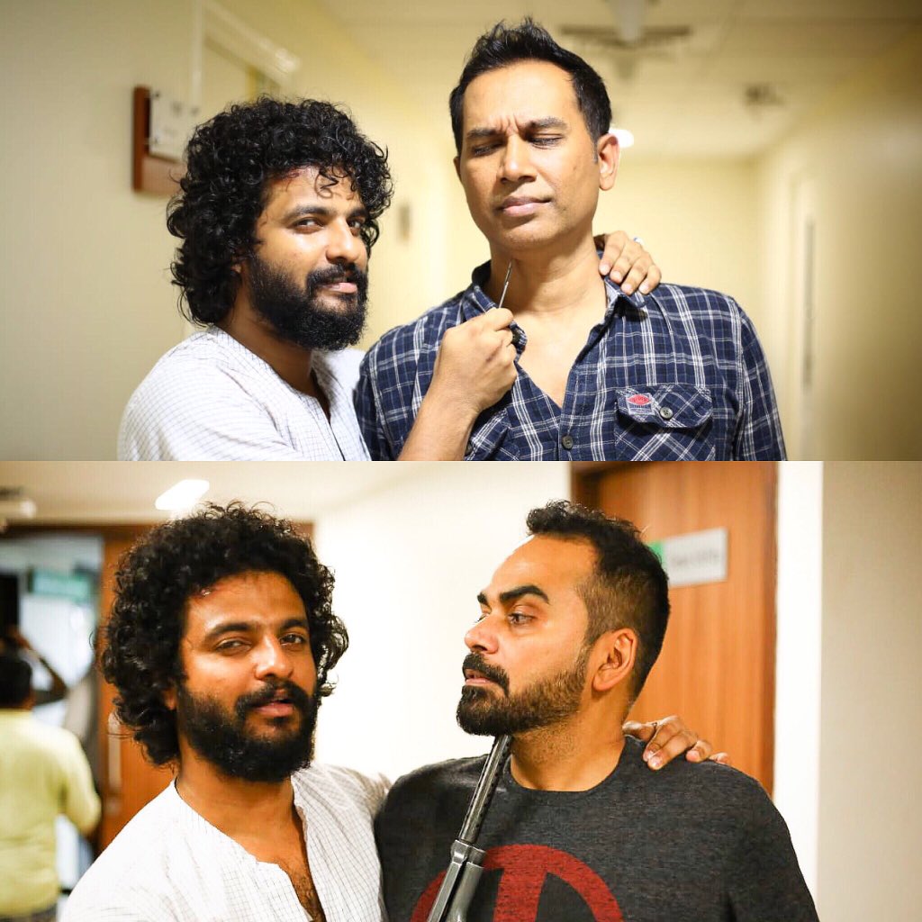 The dynamic duo... the super talented, supercool, the one & only ‘Raj & DK’. The creators of The Family Man themeselves! Now you know how I got to play my part ✌🏽😈 @krishdk @rajndk @sharibhashmi @PrimeVideoIN @SrikantTFM @BajpayeeManoj