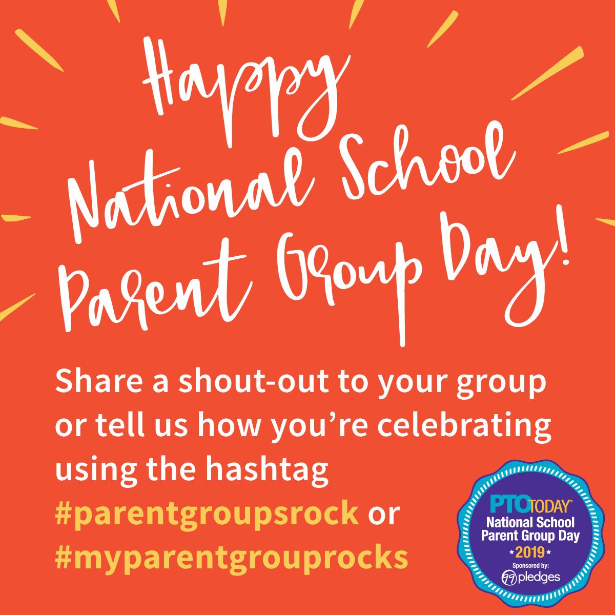 ptotoday's tweet photo. Happy National School Parent Group Day! We would love to see how your group is celebrating. 🎉 🎊 🙌 #parentgroupsrock
https://t.co/oOxzlRbTJo https://t.co/sEnDOIOROU