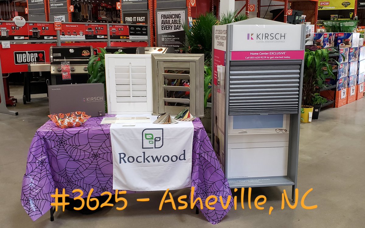 Thank you <a href="/vairette/">Tom Vairette</a> for the great visibility of our set up yesterday! 1 lead for October, and 2 highly interested potentials. A bowl of sweet treats, and beautiful treats for your windows! <a href="/spoonholtz/">Teresa Spoonholtz</a> <a href="/RanSmith4/">Ran Smith</a> <a href="/RockwoodShutter/">Rockwood Shutters</a> <a href="/HomeDepot/">The Home Depot</a> <a href="/THDElizabeth/">Elizabeth</a>
