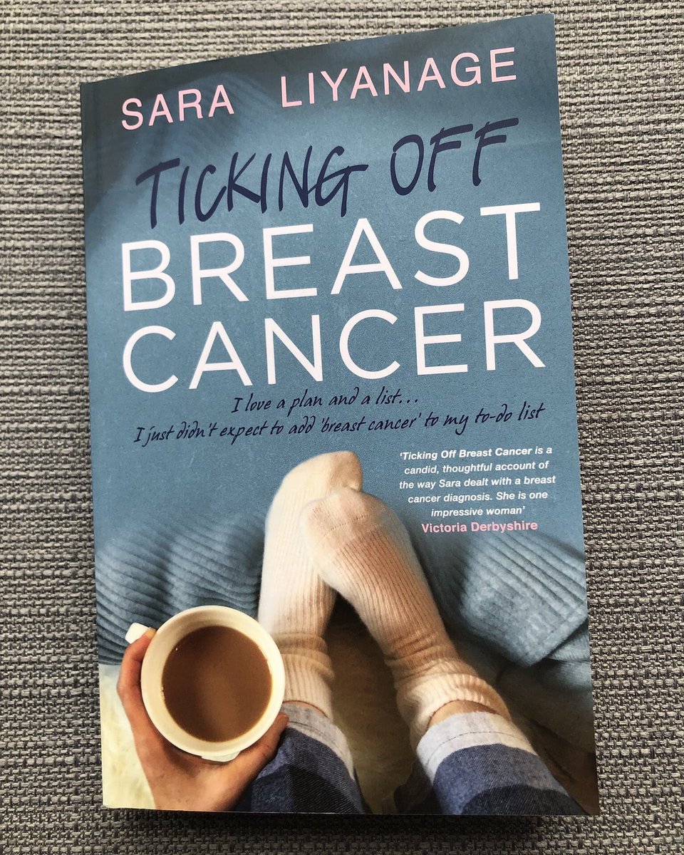 HAPPY PUBLICATION DAY to Sara Liyanage @Tickoffcancer 💞

If you don’t already follow her blog on Facebook or Twitter, do!

And you can now buy her book on Amazon;

amazon.co.uk/dp/1999300696/…

#bcsm #cancer #breastcancer #tickingoffbreastcancer #breastcancersupport #breastcancercare