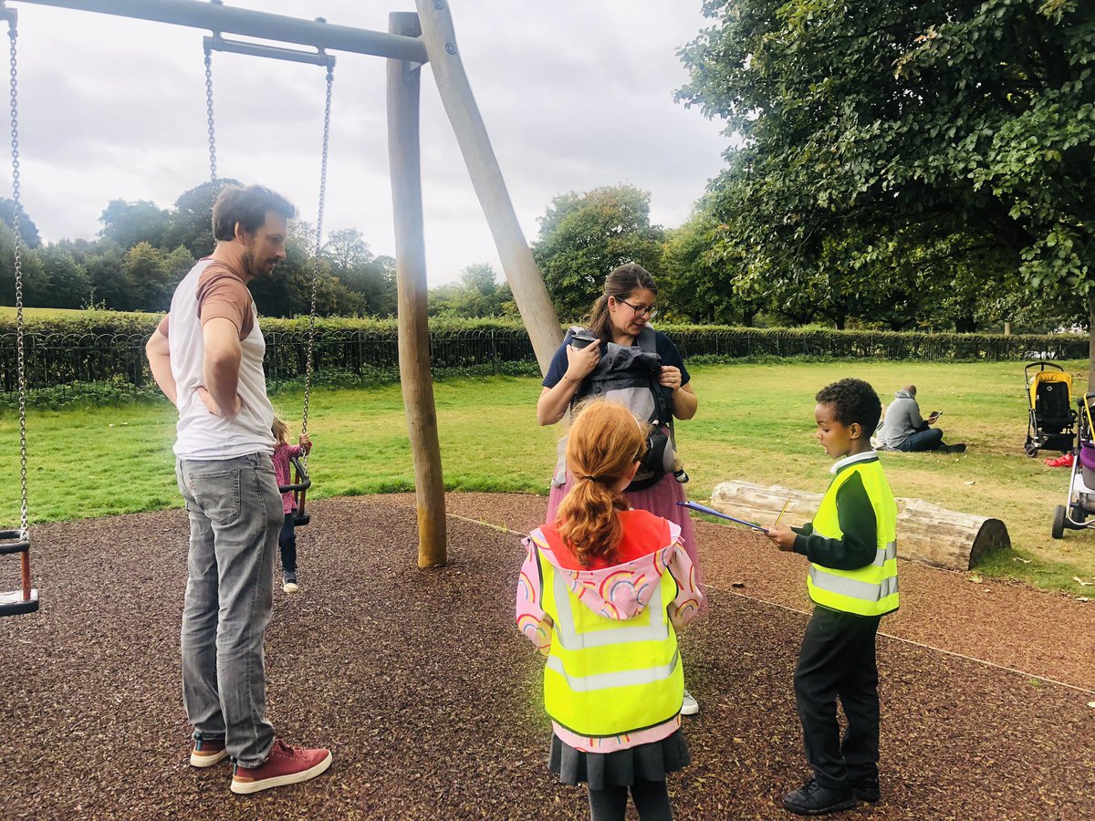 We are Geographers, Year 2 are having a fabulous time conducting their fieldword, showing our character skills of leadership and wonder #geography #fieldwork #bestdayever