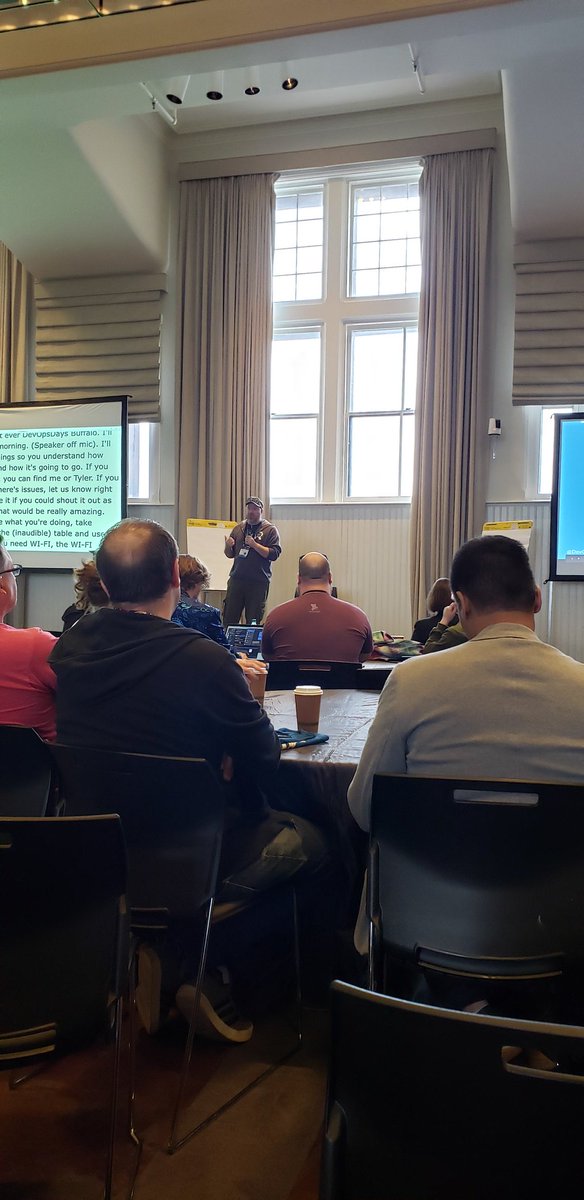 Programazing's tweet image. And we&apos;re off

#DevOpsDays #Buf #DevOpsDaysBuffalo