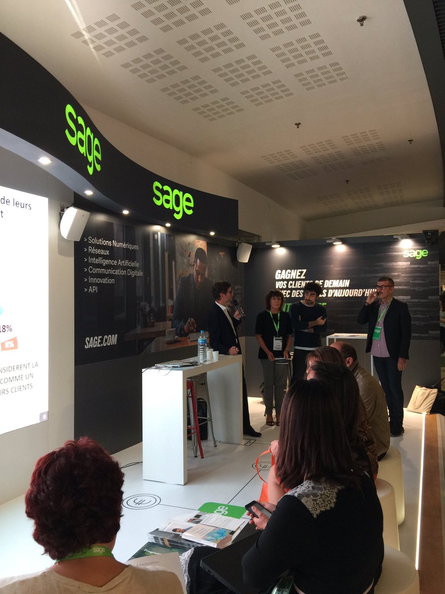 #TransfoNum <a href="/BillerotB/">billerot brigitte</a> Depuis 30 ans, Sage accompagne toute la profession comptable. Aujourd’hui encore, au cœur de la transformation digitale, sage est aux côtés des cabinets et mets à leur disposition des solutions innovantes adaptées à leur à leurs mutations.#CongresOEC
