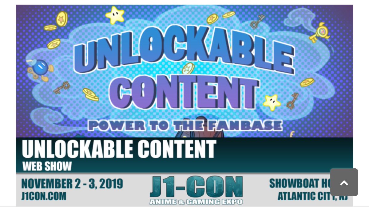 ConteUnlockable's tweet image. Be sure to come out to #J1con2019 in Nov. and see #Unlockablecontent live! j1con.com/tickets/ #J1con #unlockthecon #YouTube #anime #gaming