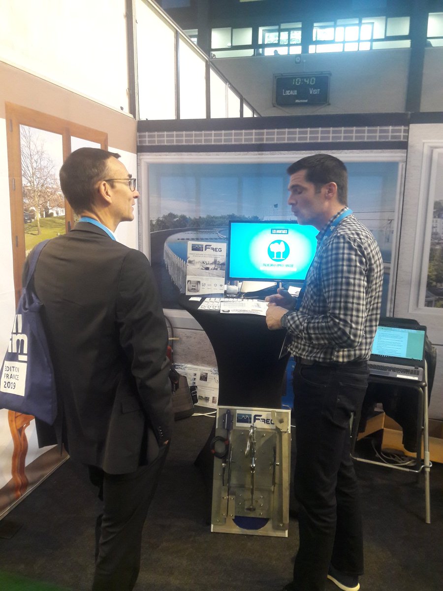 F-Reg est au SIIVIM à Nevers. Nos vannes de régulation autonomes et connectées sont bien adaptées à la gestion des réseaux d'assainissement des villes médianes...