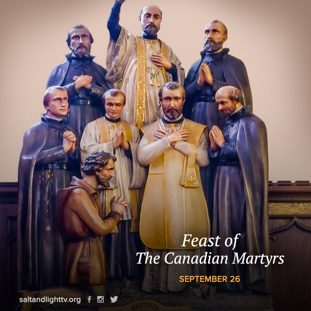 Salt + Light Media on Twitter "St. John de Brebeuf, St. Isaac Jogues