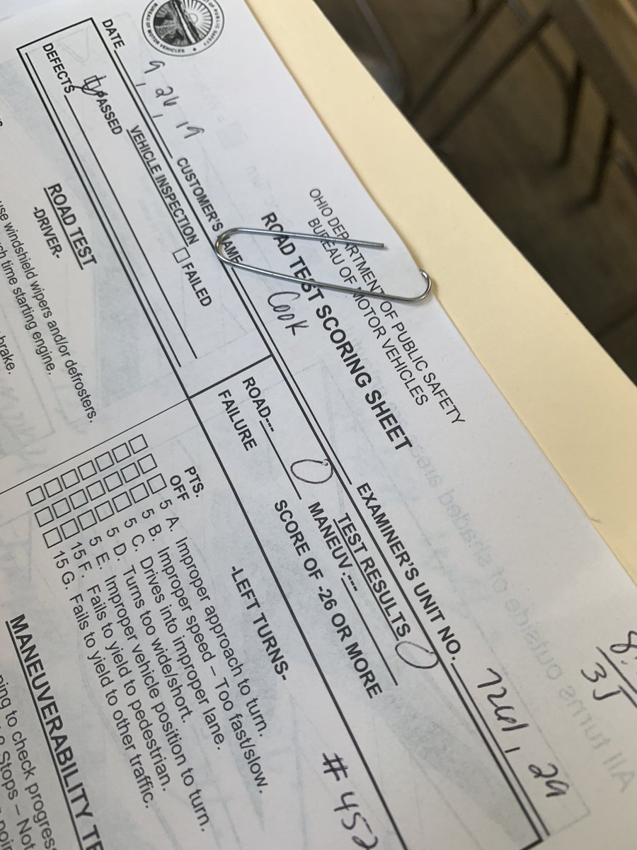 EricTheCarGuy's tweet image. My youngest son just aced his drivers test! He’s very relieved. How did your drivers test go? #driverstest #igotmylicence #newdriver #driving #gladthatsover