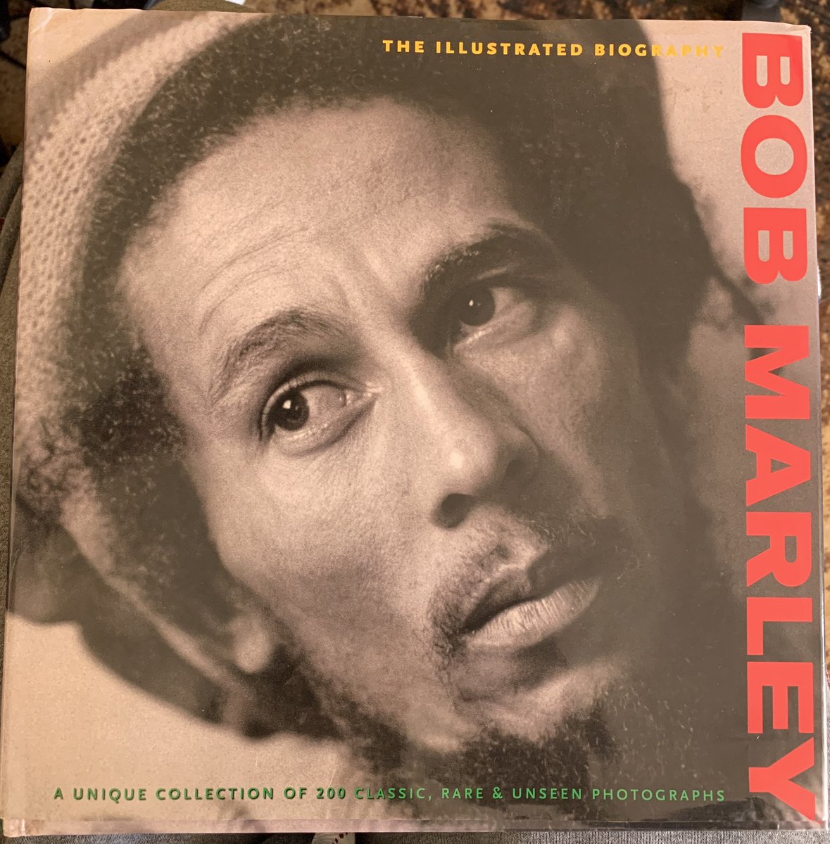 daddyhope's tweet image. If you are a Bob Marley fan, this pictorial book is a must have. It has some rare and very intimate moments like the second black and white picture of Bob with Steve Wonder. It is called The Illustrated Biography. It has 200 classic, rare &amp;amp; unseen photographs of the reggae King