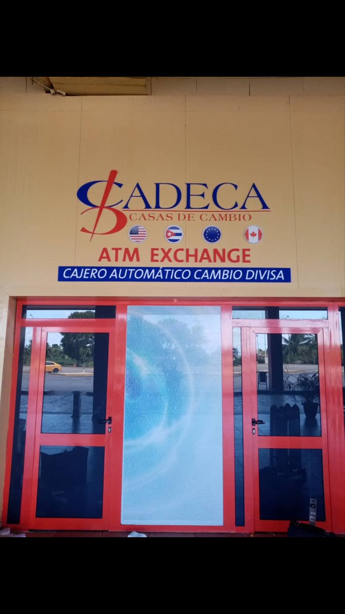 Listos dos nuévos Cajeros Automaticos para canjes de divisas (ATMMF) en el Aeropuerto de Varadero. CADECA amplía los servicios al turista.