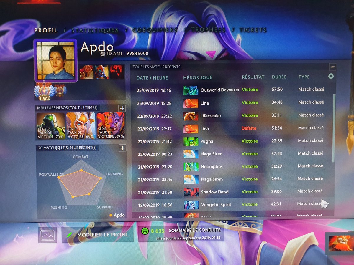 9 - 1 calib core +600 mmr noice les mans