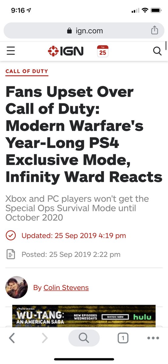 ASAP__Nickyy's tweet photo. Lol @InfinityWard cutting 1/3 of content on 2/3 of release platforms. PC and Xbox better be paying 66% less for the base game. https://t.co/OmzzTBFBqs