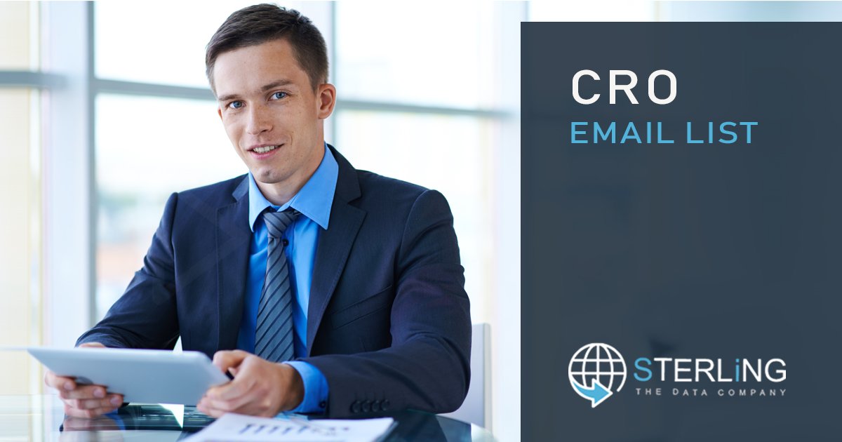 Increase your sales double with our updated Chief Risk Officers Email list. Contact us to know the offers.

#CRO #B2B #Database