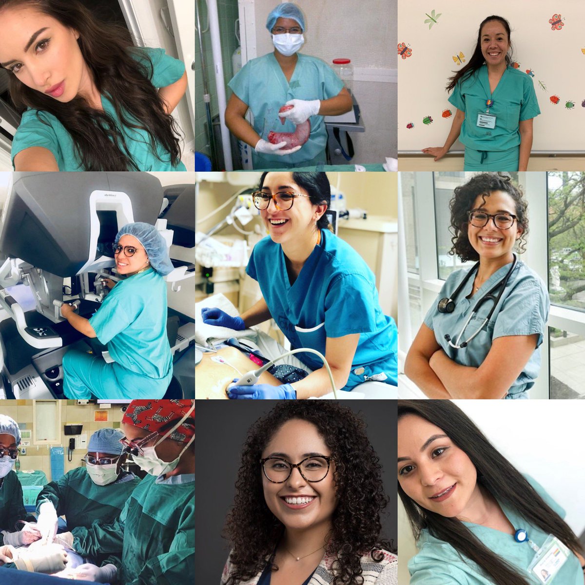 This #HispanicHeritageMonth, AWS would like to recognize Latina attendings, residents and medical students as they pave the way to increasing diversity in surgery. In the year of 2016 only 6.2% of medical graduates were Latinx, of which a small proportion were future surgeons 1/2