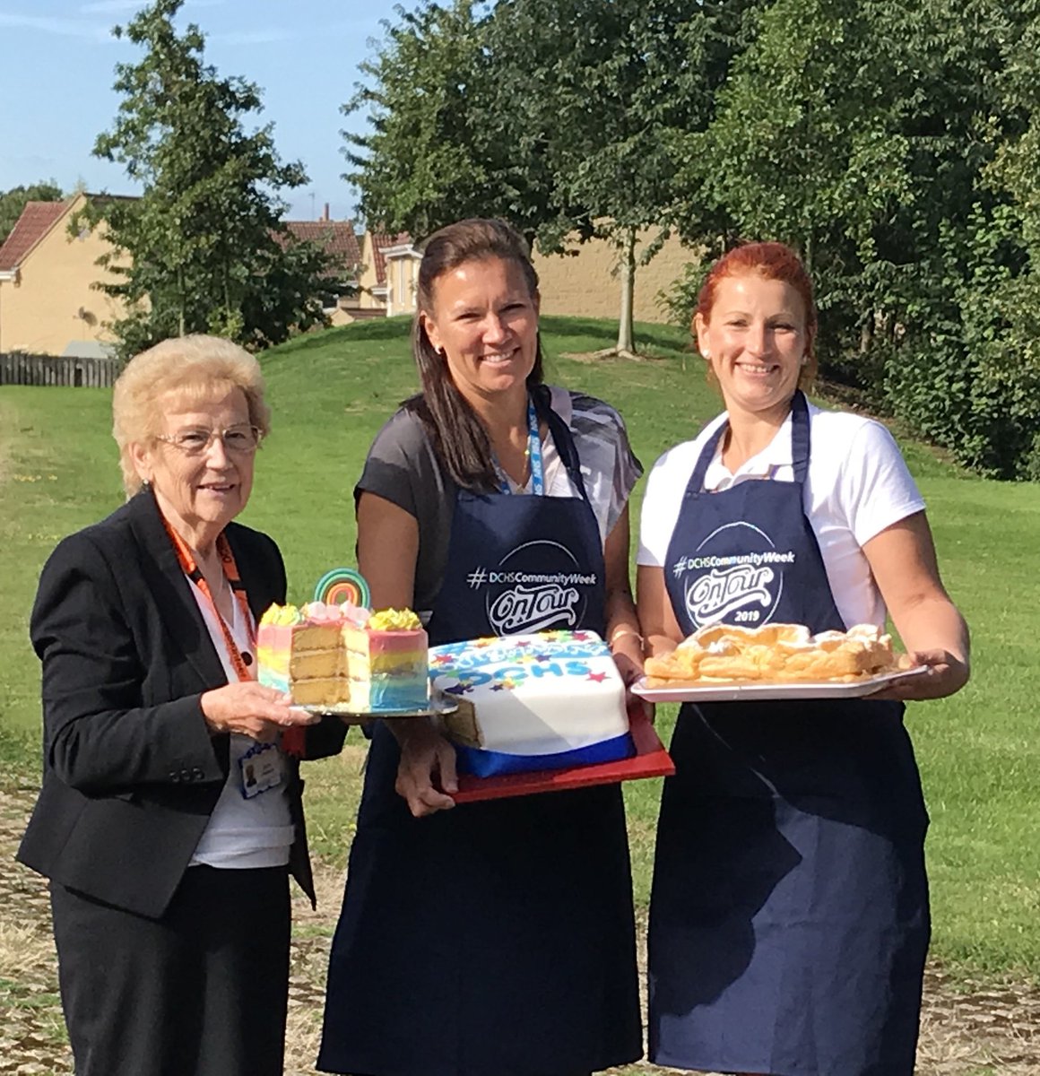 DCHStrust's tweet photo. . @premsinghdchs reflecting on the "brilliant" #DCHSCommunityWeek, and the real buzz it created; particularly timely to celebrate the hot off the press #OutstandingDCHS announcement. #DCHSBoard https://t.co/0LFqIR1l9Q