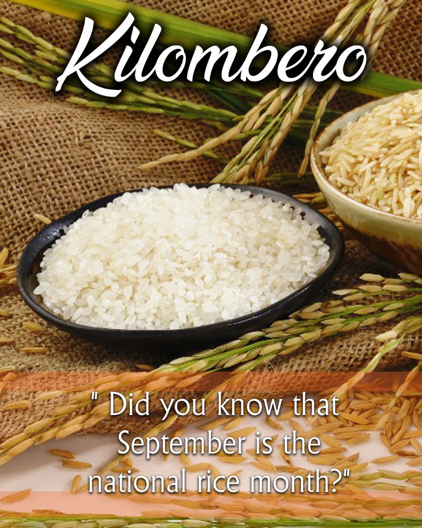 We celebrate our own this month. Have our Kilombero rice at your home and celebrate with us.

#kolombero #killahunger #ricemonth #mamasbeenaboutyou #mamasbestnaturally