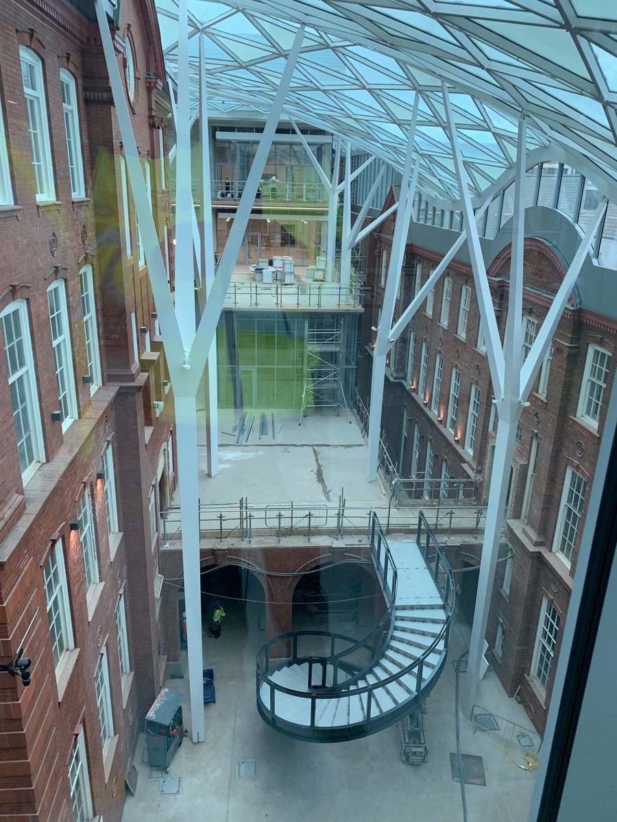 keithlilley65's tweet photo. Great progress ⁦@sheffielduni⁩ ⁦@SheffUniEng⁩ Heartspace keep going ⁦@interserve⁩. ⁦@efm_online⁩ https://t.co/rwa2pgcnd7