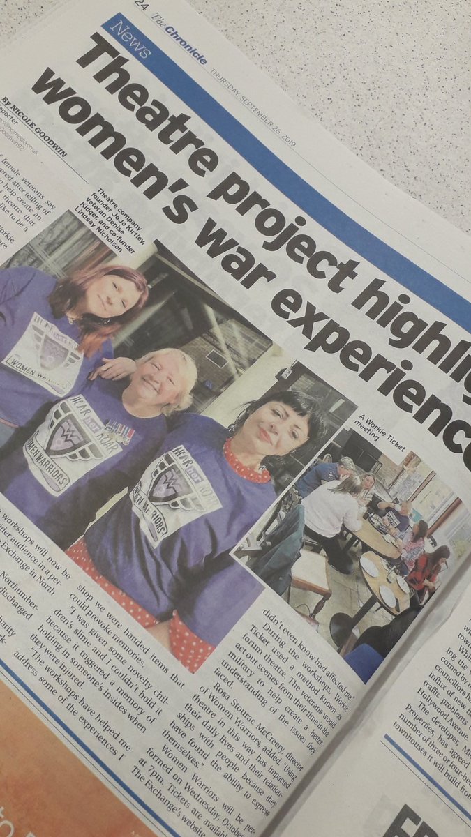 Look! It's <a href="/workietickettc/">Workie Ticket Theatre CIC</a> in the Chronicle today!