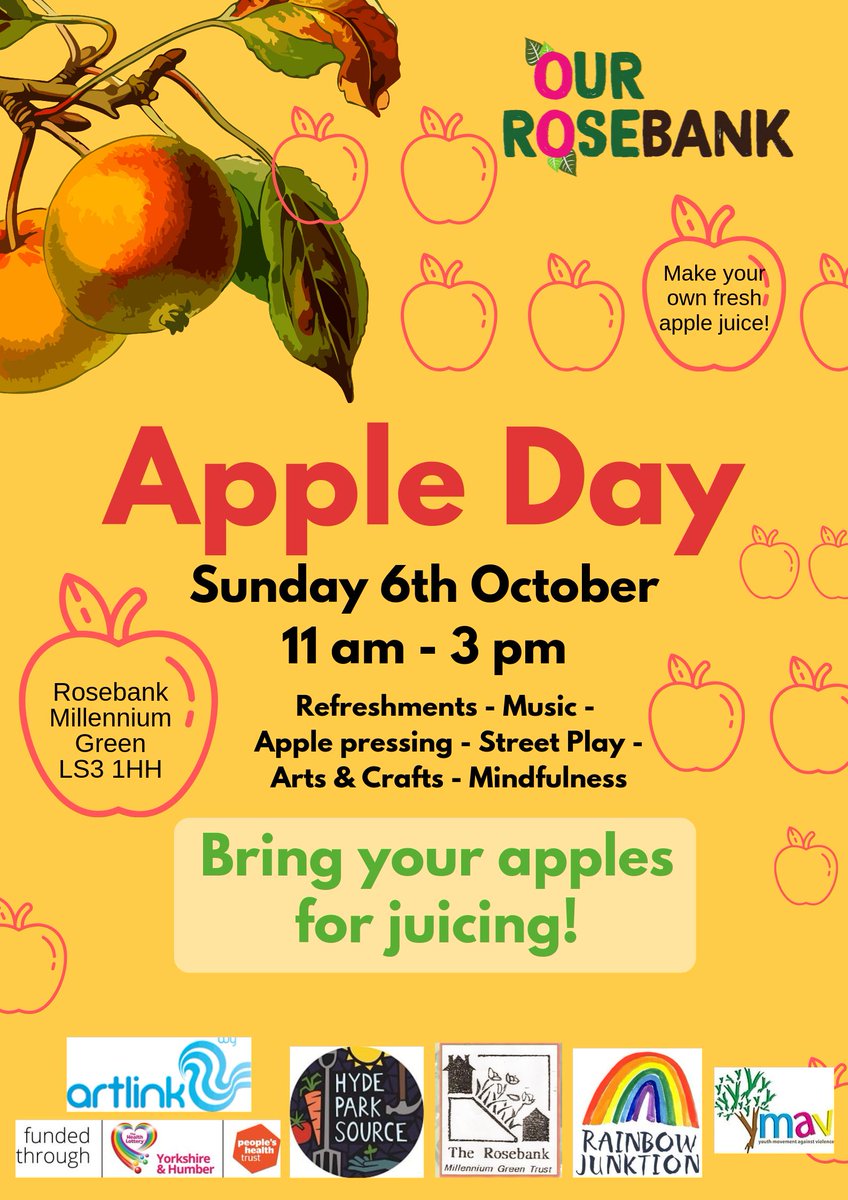 Are you free next Friday or for Apple Day Sunday? - mailchi.mp/f5b4d5ef6183/g…
