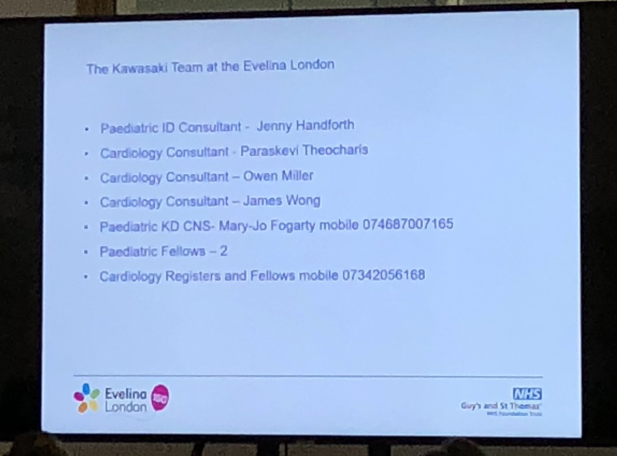 STRS_Evelina's tweet photo. Did you know that @EvelinaLondon is the centre for all children with #Kawasaki disease in #London?
@ajayding @thames_south
#Paediatrics #cardiology #STRStips
More info & contacts here ๐๐ป https://t.co/sAUae4CB8l