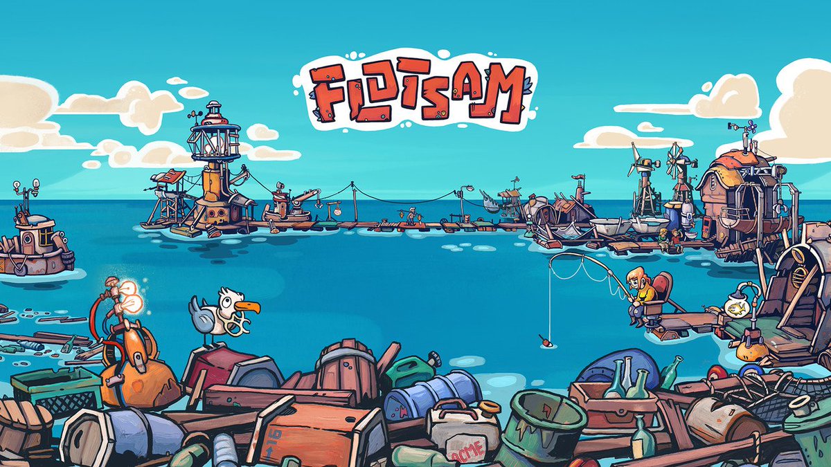 pressakeytube's tweet image. Flotsam - Gameplay Introduction Trailer  | pressakey.tube/117579 

#Flotsam #Indiegame #TownBuilder @_PajamaLlama