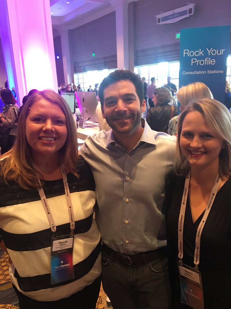 hopehilbourn's tweet photo. #throwbackthursday pic with @jeffweiner virtualwatchparty with @RecruiterSharen For the @LinkedIn #tc19live #TalentConnect kicking off the day learning about being #bettertogether and growing our #inclusion @BloominBrands #tc19livecontest https://t.co/47gvHuwXwX