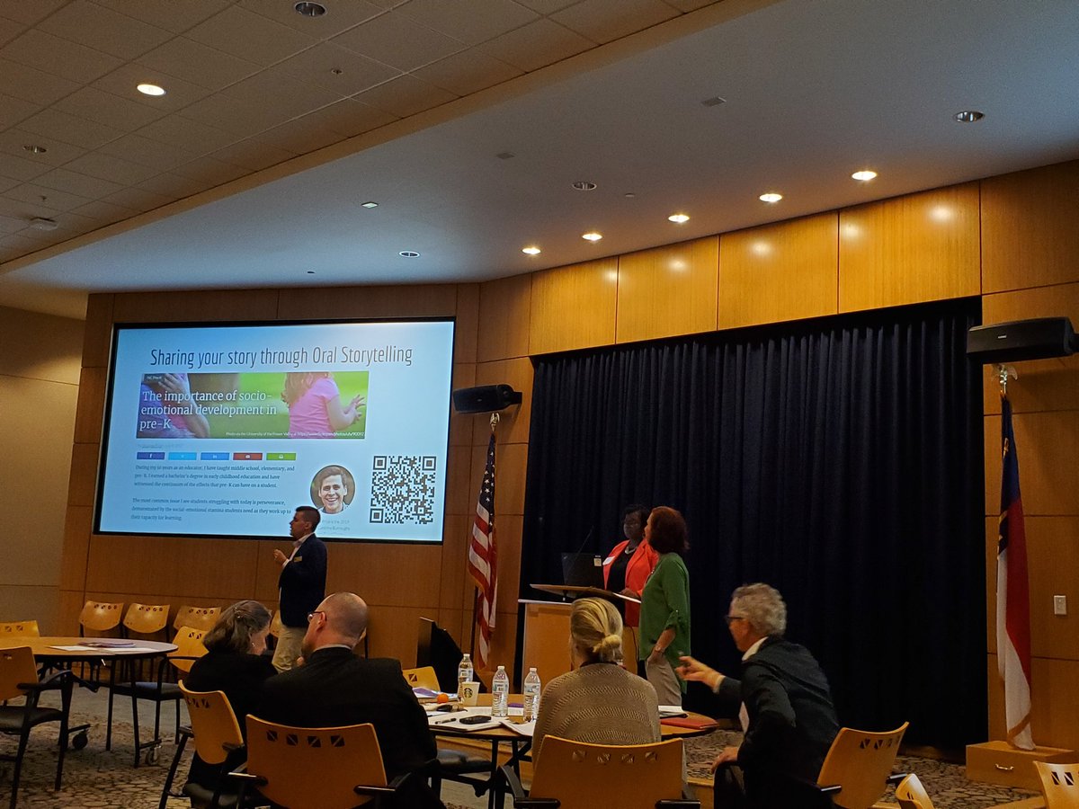 ITEACH2U2's tweet photo. Using your story to affect change @dc_price @kmawhiney3 #NCEDLab2019 https://t.co/NV0awJr1xN