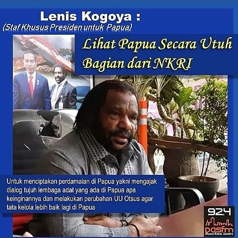 indonesiawow45's tweet photo. #Papua dan #PapuaBarat adalah bagian dari #NKRI dan seterusnya pun akan tetap jadi NKRI ✊

#SDMUnggul 
#IndonesiaMaju 
#74thIndonesia 
#PidatoPresiden2019 
#PapuaJugaIndonesia 
#PapuaDamai https://t.co/1TOKSdAq3H