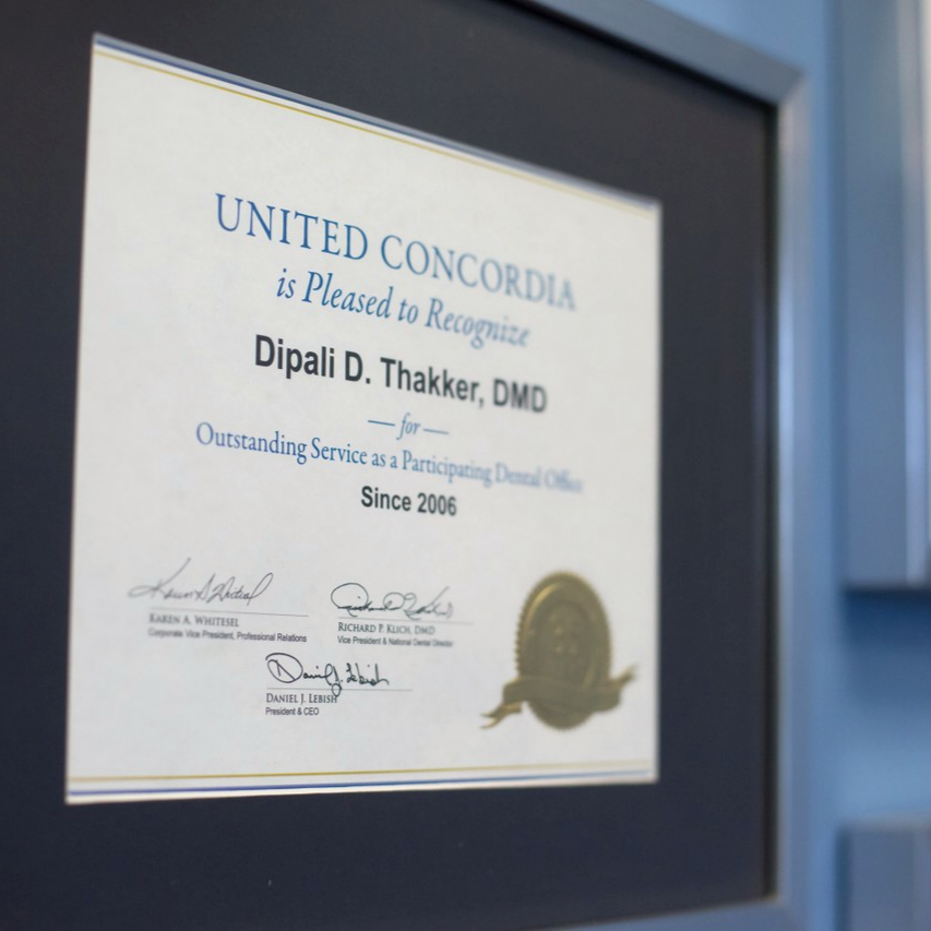 We take pride in what we do, and we're good at it. Let us share our expertise with you. #thakker #thakkerdentalgroup #dental #dentist #awards