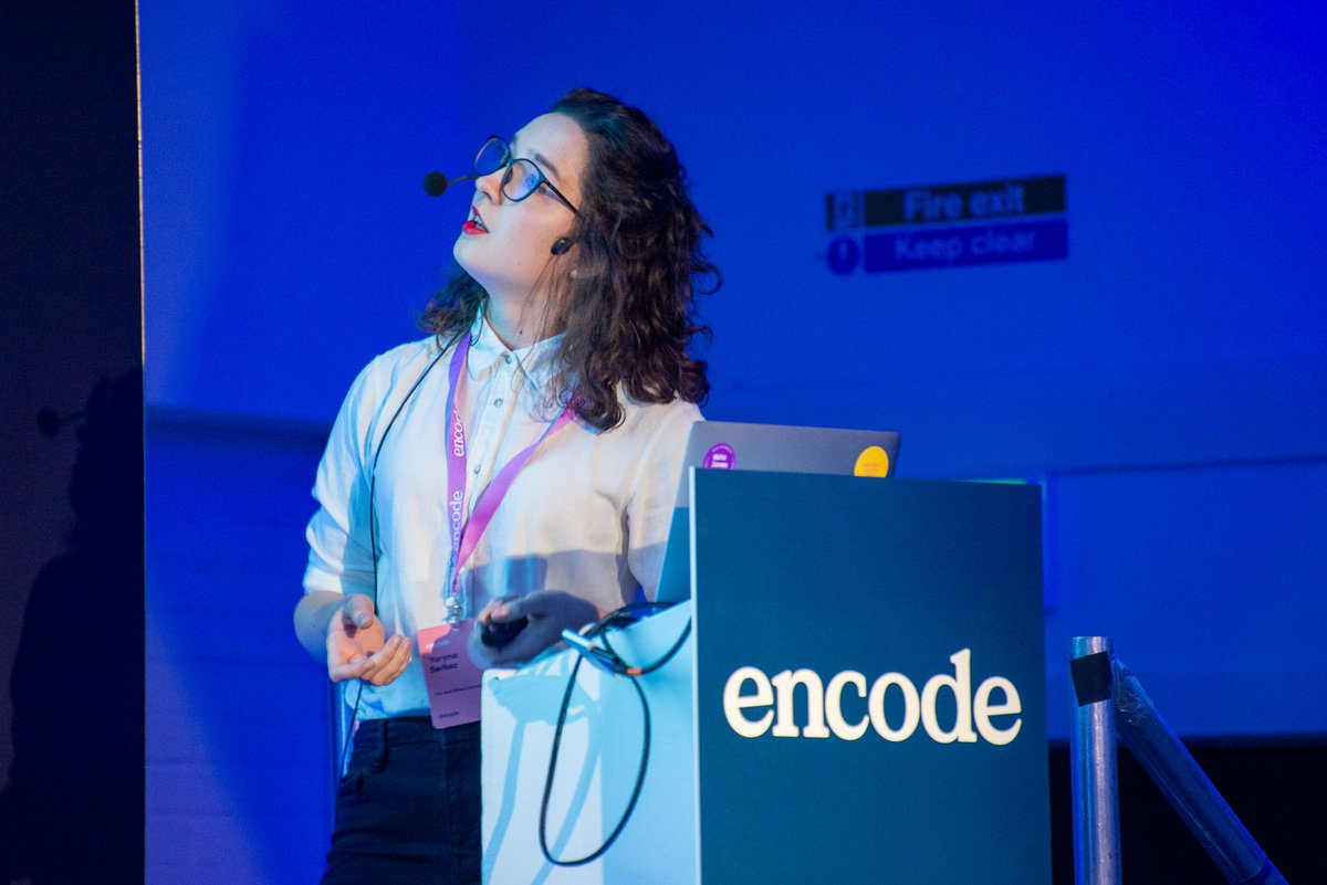 encode_info's tweet photo. 1 week ago! Debating the future of data-driven narratives on stage and off stage at #encode19! We'll post some snapshots every day through the week! https://t.co/IBvSeUgW9o