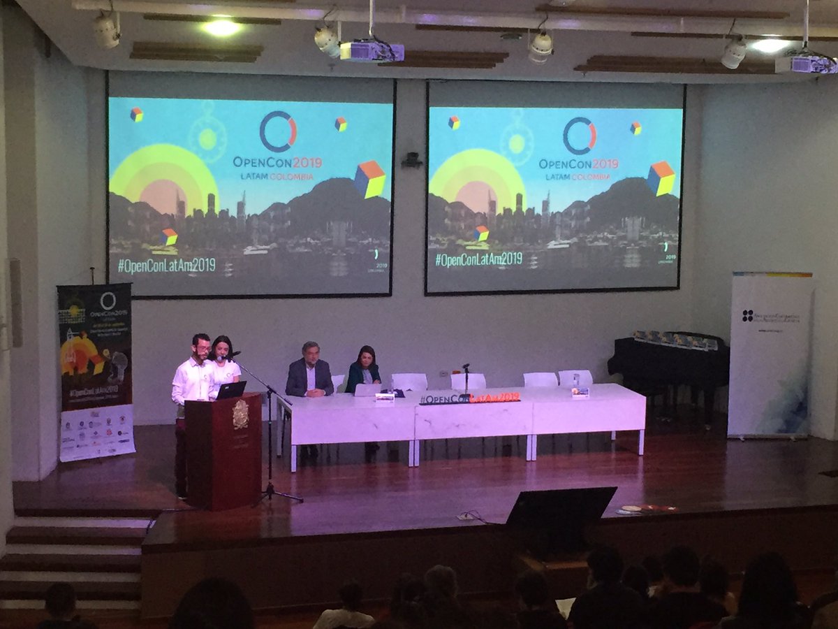 colfreepress's tweet image. Apertura #OpenConLatAm2019 bienvenidos
