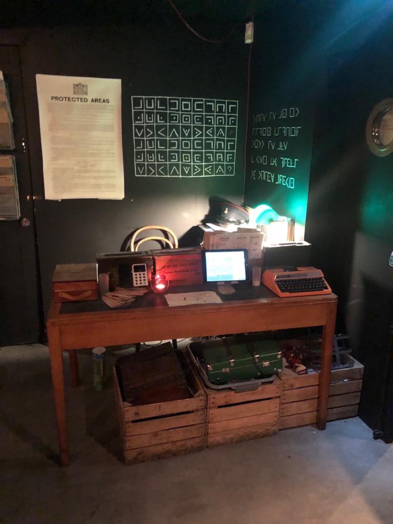 Us gals had an absolute ball cracking codes and taking names last night <a href="/thebletchley/">The Bletchley</a> - Alan Turing eat your heart out. Thank you for having us guys! A wonderfully immersive experience. X
