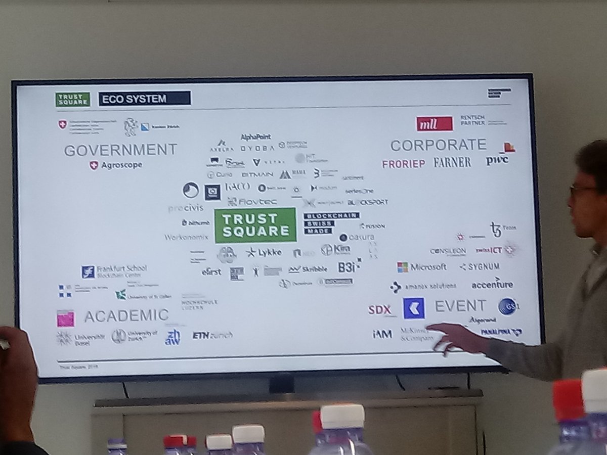 km_one_SAfrica's tweet photo. Currently at the TrustSquare the top global Blockchain hub. They host startups in collab with corporates, universities & govts. Focus on Blockchain, IoT, AI and Cybersecurity.
We will also be launching South African National Blockchain Alliance (SANBA)
#MeetSwiss #ICTRDIRoadmap https://t.co/0sXmw0GV6w