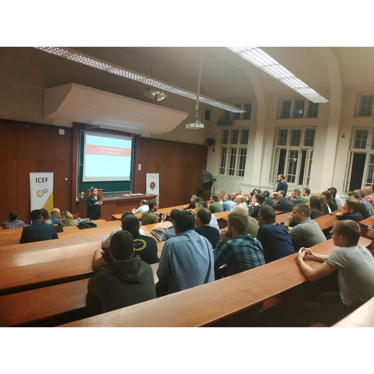 ICEF_etf's tweet photo. Svečana dodela sertifikata u okviru programa IT prekvalifikacija za 2019. godinu.
Čestitamo svim polaznicima i želimo im puno uspeha u budućoj karijeri!
#itobuke #prekvalifikacije #java #php #linux #etf #vladarepublikesrbije #UNDP https://t.co/pWwGgzi2Dk