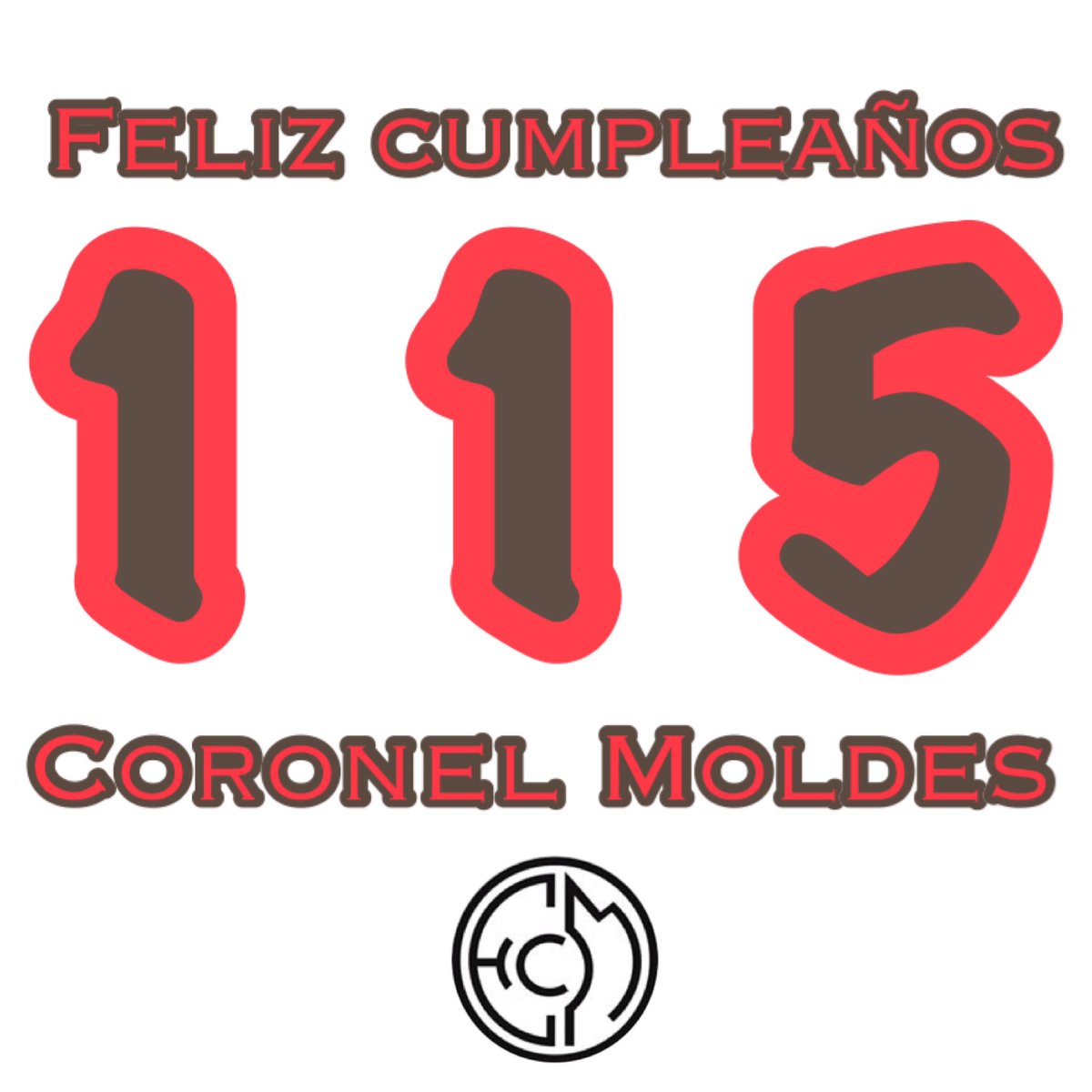 Feliz cumpleaños querida ciudad de Coronel Moldes!!!