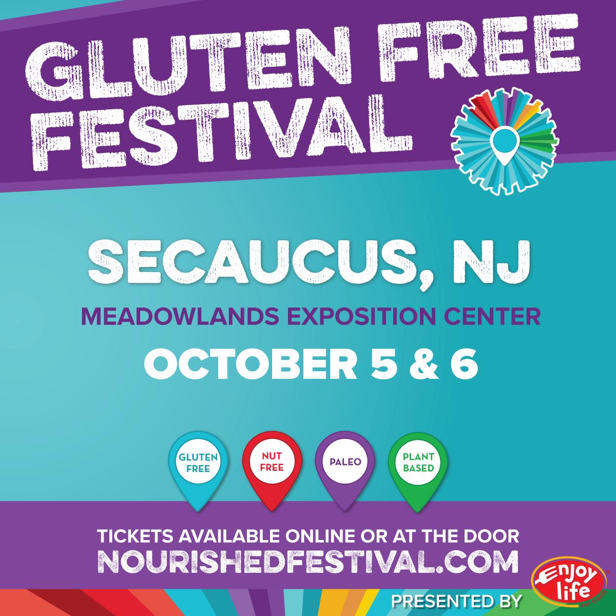 Let's welcome our #Secaucus #NourishedFestival vendors like @madegoodfoods <a href="/maninisgfree/">MANINIS GLUTEN FREE</a> <a href="/MiltonsBaking/">Milton's</a> <a href="/MunkPack/">Munk Pack</a> <a href="/NimaSensor/">Nima</a> @metaballenergy <a href="/ModenesiF/">Modenesi gluten Free</a> @hensfreerange <a href="/pastagoddess/">Liliana Dougan</a> <a href="/MoreThanSnacks_/">More Than Snacks</a> <a href="/nowheychocolate/">No Whey Chocolate</a> <a href="/OttosCassava/">Otto's Naturals</a> <a href="/liveowyn/">OWYN</a> and <a href="/PartakeFoods/">Aerodrome</a>