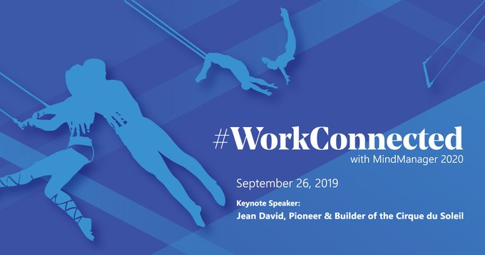 idecys's tweet image. @Cirque du Soleil with Jean David at #WorkConnected virtual event. How our vision "Intelligent Clients" inspired our tale and project. Passion will always be recognized. Question was: How our smart employees can share it ? Perform it ?@Mindjet #mindmapping