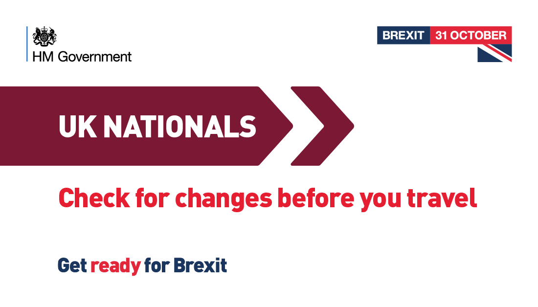 #GetReady for #Brexit

🛂Check your passport is valid
🏥Get travel insurance which covers your healthcare
🚗Make sure you have the right driving documents
🐕Get a health certificate for your pet at least four months before you travel

Find out more: bit.ly/GetReady_WestM…