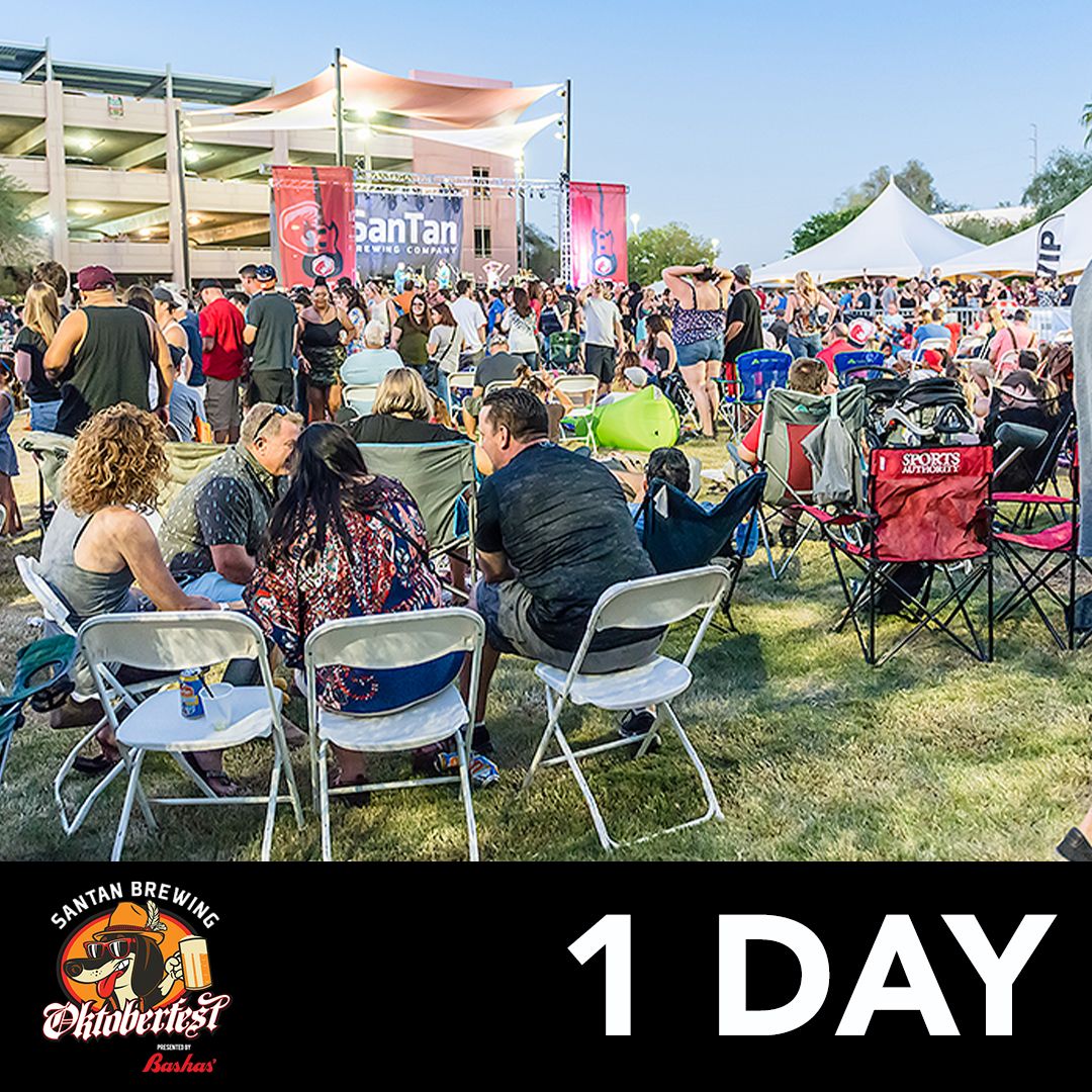 Round up those lawn chairs and your best drinking buds because SanTan Brewing Oktoberfest starts TOMORROW! 😎 🍻