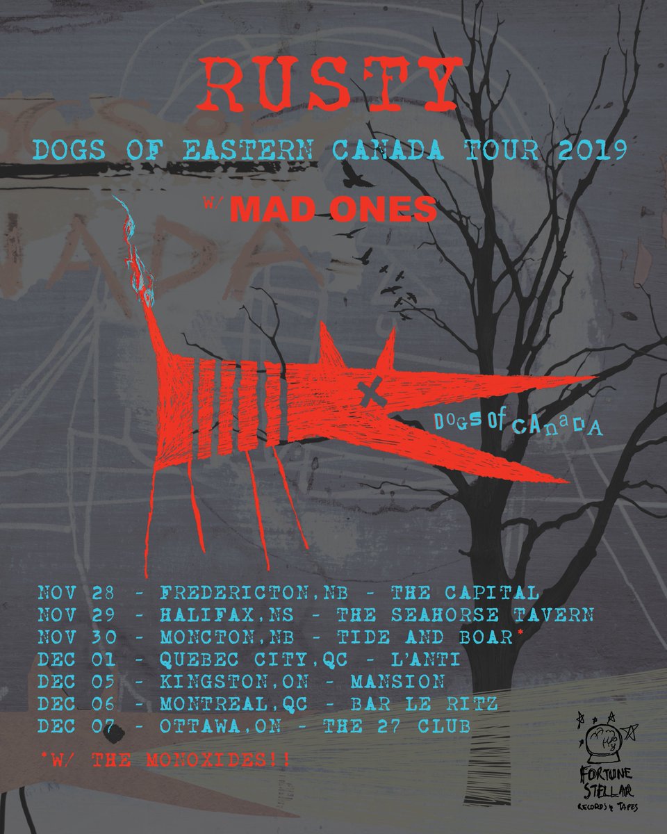 MAD ONES (@madonesband) on Twitter photo Let’s roll!! @madonesband hitting the road <a href="/canrockrusty/">rusty</a> - for their first QC/Maritimes shows in 20 years!! @the_monoxides Nov 30 in Moncton!! #qc #maritimes <a href="/fortunestellarr/">Fortune Stellar</a> @district7prod <a href="/spectrasonic/">spectrasonic</a> <a href="/kppconcerts/">KPP Concerts</a> @theseahorsetavernhfx @tideandboarbrewing Let’s roll!! @madonesband hitting the road <a href="/canrockrusty/">rusty</a> - for their first QC/Maritimes shows in 20 years!! @the_monoxides Nov 30 in Moncton!! #qc #maritimes <a href="/fortunestellarr/">Fortune Stellar</a> @district7prod <a href="/spectrasonic/">spectrasonic</a> <a href="/kppconcerts/">KPP Concerts</a> @theseahorsetavernhfx @tideandboarbrewing