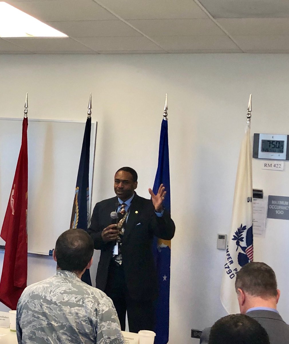 jwalker719's tweet photo. Thanks to Ron, CTU student, for telling his story while at CTU during the Aurora Defense Council meeting. @ctuniversity @AuroraChamberCO https://t.co/8FD7BuQrrX