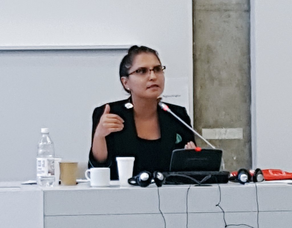 "This is not a sunset, it's a new dawn." 

Director of @HarvardFxb Roma Program, @MagdaMatache delivering a summary speech of the @YouthCOE and @RTTCoE Seminar "#Roma Youth Participation: What Now?" #minorityrightsarehumanrights